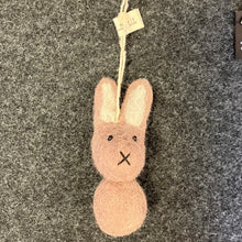 Load image into Gallery viewer, Bunny with purple hanger - small
