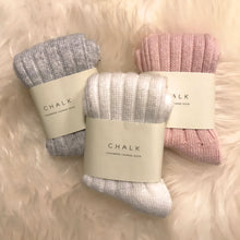 Load image into Gallery viewer, Cashmere blend socks