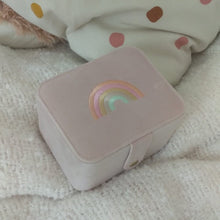 Load image into Gallery viewer, Dreamy rainbow jewellery box