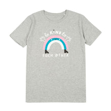 Load image into Gallery viewer, Rainbow t-shirt - grey