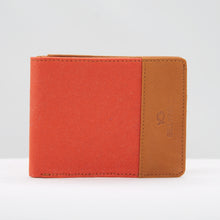 Load image into Gallery viewer, Leather wallet - orange brick
