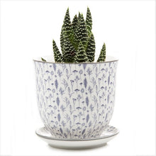 Load image into Gallery viewer, Liberte 4 - pot & sauce - blue feathers
