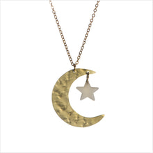 Load image into Gallery viewer, Luna moon pendant - large
