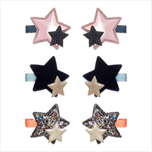 Load image into Gallery viewer, Mini layered star clips