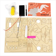 Load image into Gallery viewer, Make your own motorised dinosaur