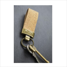 Load image into Gallery viewer, Cork key fob