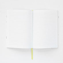 Load image into Gallery viewer, Cut out oranges softback notebook