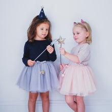 Load image into Gallery viewer, Grey fairy dust sparkle tutu one size