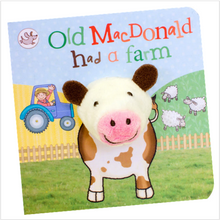 Load image into Gallery viewer, Old Macdonald finger puppet book