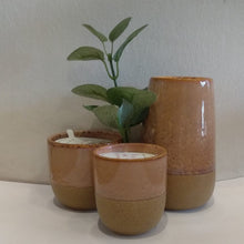 Load image into Gallery viewer, Candles - pink opal & persimmon