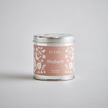 Load image into Gallery viewer, Rhubarb scented tin candle