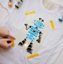 Load image into Gallery viewer, Fab dab do robot t-shirt kit