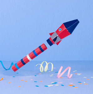 Create your own blow rocket
