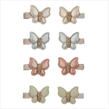 Load image into Gallery viewer, Shimmer butterfly mini clips