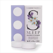 Load image into Gallery viewer, Sleep shower steamer x 3