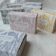 Load image into Gallery viewer, Rhubarb & ginger soap bar