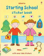 Load image into Gallery viewer, Starting school sticker book