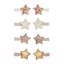 Load image into Gallery viewer, Sugarplum star mini clips