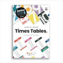 Load image into Gallery viewer, Learn times tables flashcards