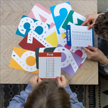 Load image into Gallery viewer, Learn times tables flashcards