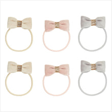 Load image into Gallery viewer, Tinkerbell velvet bow clips