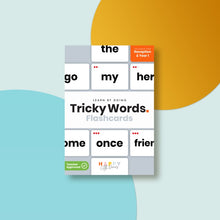 Load image into Gallery viewer, Tricky words flashcards - reception & year 1