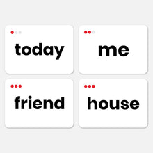Load image into Gallery viewer, Tricky words flashcards - reception & year 1