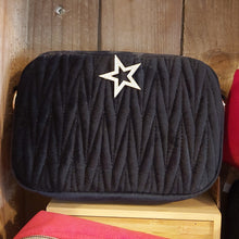 Load image into Gallery viewer, Rivington velvet handbag - black