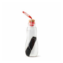 Load image into Gallery viewer, Water bottle - red with charcoal
