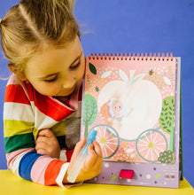 Load image into Gallery viewer, Magic colour changing water card, easel & pen - fairy tale