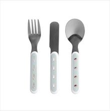 Load image into Gallery viewer, Kids melamine cutlery set - Woodland party