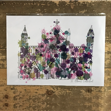 Load image into Gallery viewer, St Albans Cathedral print unframed