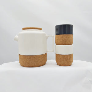Earthware tea coffee mug - cream