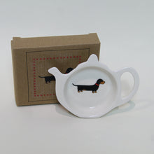 Load image into Gallery viewer, Teabag dish - dachshund
