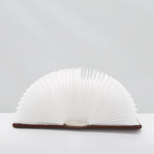 Load image into Gallery viewer, Mini brown leather smart book light