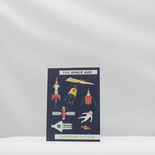 Load image into Gallery viewer, Temporary tattoos - space age