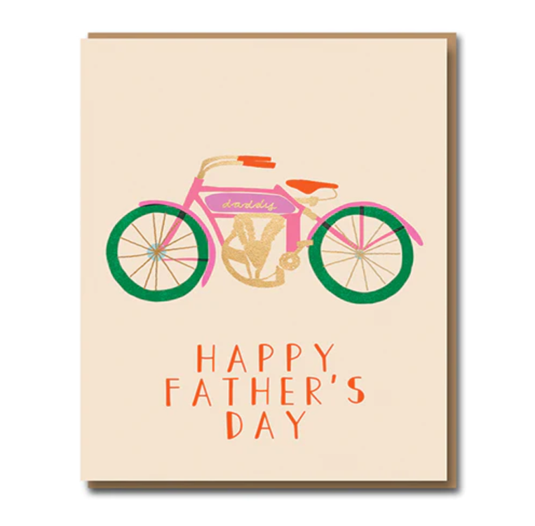 Vintage Biker- Father's Day Card