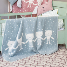 Load image into Gallery viewer, Maja friends blanket - blue