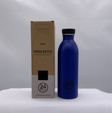 Load image into Gallery viewer, Urban gold blue water bottle
