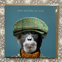 Load image into Gallery viewer, Happy birthday old sport card

