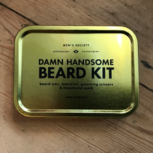 Load image into Gallery viewer, Damn handsome beard grooming kit