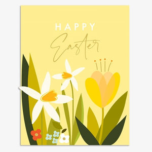 Easter flora card