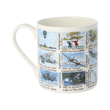 Load image into Gallery viewer, History of flight mug
