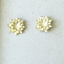 Load image into Gallery viewer, Holiday lotus earrings
