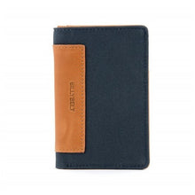 Load image into Gallery viewer, Leather card holder - navy blue