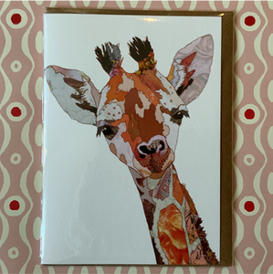 Baby giraffe card