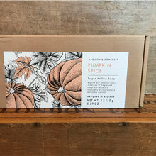 Load image into Gallery viewer, Pumpkin Spice soap set (3 soaps)