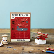 Load image into Gallery viewer, Pop out plane card