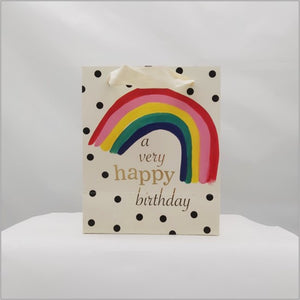 Rainbow medium gift bag