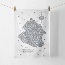 Load image into Gallery viewer, St Albans grey tea towel